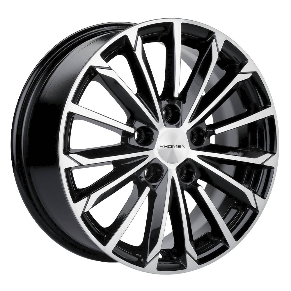 Диск литой 6,5*16 5*114,3 ET50 66,1 Khomen Wheels KHW1611 Black-FP